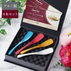 ハーゲンダッツギフト券セット アルミ製 アイスクリームスプーン 4本セット 4pcs トーダイ 化粧箱 敬老の日 名入れ ギフト