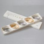 ショッピング箸置き 葉っぱの箸置き セット(ゴールド2枚、シルバー3枚)