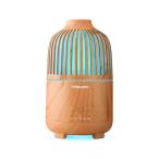 Mizuoto 加湿器 小型 卓上 アロマディフューザー 大容量 25h連続稼働 LEDライト タイマー 静音 25dB 除菌 おしゃれ 6畳