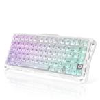 GravaStar K1 Lite �Q�[�~���O�L�[�{�[�h �����L�[�{�[�h ���� 75%���C�A�E�g �e���L�[���X �z�b�g�X���b�v�Ή� �K�X�P�b�g�\
