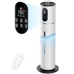 ショッピングアロマ加湿器 加湿器 大容量 8L タワー式 【除菌・抗菌・自動恒湿・アロマ対応】 かしつき 上から給水 超音波式 300ml/h加湿量 切タイマー スリープ