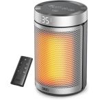 DREO セラミックヒーター 【小型 足元ヒーター・2025冬新型】 電気ファンスヒーター 軽量 ECO恒温モード 節電40% 1200W~10