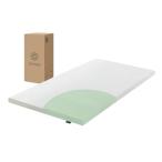 ZINUS низкая упругость матрац одиночный толщина 5cm Green Tea зеленый чай компонент антибактериальный дезодорация body давление минут . память пена мягкость . матрац 