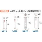 (送料別途見積り)(部品)N-P22 ハラックス  ネギロケット用ピンN-P22（１本）