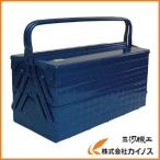 TRUSCO 3段式工具箱 472X220X343 ブルー GT-470-B