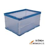 ショッピングTRUSCO TRUSCO 薄型折りたたみコンテナ 40L 透明 TR-O40B TM