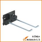 TRUSCO パンチングパネル用フックバー 直線2本タイプ B型ベース PFB-10W