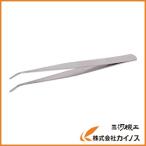 TRUSCO ステンレス製ピンセット シリコン付 AA先曲125 TSPS-26