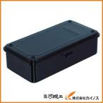 ショッピングTRUSCO トラスコ中山 TRUSCO トランク型工具箱 203X109X56 つや消しブラック T-190MBK T190MBK