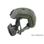 TMC Ops-Core модель FAST SF шлем + Ops-Core модель MANDIBLE лицо защита комплект fo гребень зеленый 
