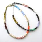 アンクレット カラフルビーズ アジアンテイスト KB32024
