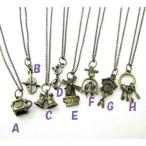 Yahoo! Yahoo!ショッピング(ヤフー ショッピング)ネックレス ペンダント アンティークカラー 色々モチーフネックレスno.2 KN15060-69