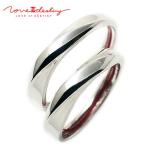 Yahoo! Yahoo!ショッピング(ヤフー ショッピング)ペアリング LOVE of DESTINY 運命の愛 本物の糸 ペアシルバーリング ウェーブ LODR-009p