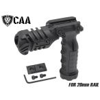 CAA-RGP-003BK CAA Airsoft FGA Forearm バーティカル グリップ w/ ライトマウント CAA-FGA