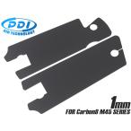PD-GB-114 PDI aluminium рукоятка проставка 1mm BK Carbon8 CO2 M45 серии 