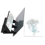 トレース台 スケッチボード お絵かきセット DIY デッサン 漫画 絵画 イラスト 自動構図レンズ 光学製図板 初心者にも タブレット・スマホ