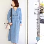  кормление одежда One-piece Denim пуховка .- One-piece V шея One-piece платье Denim длинный платье весна материнство одежда осень-зима дешевый одежда для беременных 