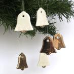 Jo Hackett Ceramics クリスマス デコレーション ベル 鈴 PORCELAIN 磁器 オーナメント ハンドメイド ノエル