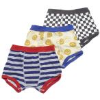 アンダーウエアー "アンパサンド" 総柄 3Pパンツ  ブルー(BL)