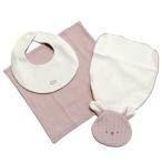  распродажа [50%OFF] baby смешанные товары * bib "mocmofmokmof" животное полотенце подарок комплект розовый (PK)