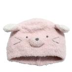  baby смешанные товары * bib "mocmofmokmof" мармешлоу вязаный животное колпак свет розовый (LPK)