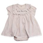  baby одежда * нижнее белье "mocmofmokmof"....... детский комбинезон розовый бежевый (PBE)