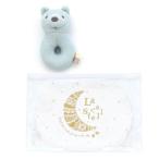 распродажа [40%OFF] baby смешанные товары * bib " Ocean &amp; ground " La stella / медведь солнечный пирог ru погремушка голубой (LB)
