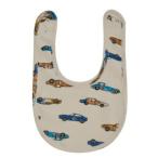  baby смешанные товары * bib " Ocean &amp; ground " нагрудник ClassicCarRacing "теплый" белый (OW)