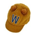  распродажа [50%OFF] baby смешанные товары * bib " Ocean &amp; ground " baby Baseball CAP горчица (MS)