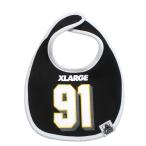  baby смешанные товары * bib " XLarge Kids " number кольцо нагрудник черный (80)
