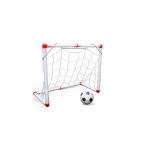 サッカーゴール 組み立て式 子供用 ボール付き 空気入れ付き 高さ45cm 横幅50cm 奥行30cm 【SGS】