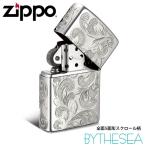 ショッピングzippo ZIPPO ジッポー オイルライター シルバー925 全面5面ハワイアン手彫り サテーナ仕上げ No13 レギュラータイプ