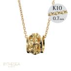 ハワイアンジュエリー ネックレス レディース K14ゴールド 透かし彫り プルメリア バレル K10チェーン ブランド 40代 50代 30代 20代