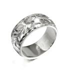  гавайская бижутерия выполненный под заказ кольцо кольцо кольцо ширина 8mm толщина 2mm barrel серебряный 925 мой relief бриллиант cut SB8B-C20