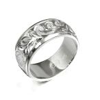  гавайская бижутерия выполненный под заказ кольцо кольцо кольцо ширина 8mm толщина 2mm barrel серебряный 925 мой re& камбала kini простой SB8C-B20