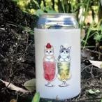  кошка. 350ml жестяная банка держатель .. san . кошка пуховка .