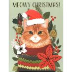 猫のラックス・クリスマスカード・ボックス　ミア・チャロ　ミューイークリスマス　猫雑貨