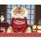 猫のクリスマスカード・ボックス ロウエル・ヘレロ スクイーキーのクリスマス 猫雑貨
