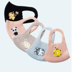 マスク 洗える 春夏マスク キッズ 冷感マスク UVカット 呼吸しやすい 耳が痛くない 花粉対策マスク  伸縮マスク  3枚セット 立体マスク 保湿