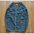 ショッピング作務衣 ヴィンテージ復刻アメカジ デニムカバーオール 綿 ワークジャケット インディゴ 作務衣 男前 サイズM-2XL選択