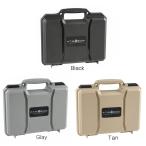 HTG Basic WAVE 30 большая вместимость легкий Stackable в машине накладывающийся возможность рука gun кейс 30cm Black Gray Tan Economy модель 