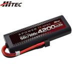 Hitec ハイテック XPOWER R-SPEC エックスパワー Rスペック Li-Po 7.4V 4200mAh 50C/100C T型 ディーンズコネクター メール便可