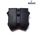 Amomax Cytacユニバーサル ハードシェル ダブルマガジンポーチ パドルアタッチメントtype