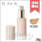 ショッピング送料 【送料無料】RMK アールエムケー ラスティング ジェルクリーミィファンデーション SPF23 PA++ #102 30g