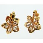 Yahoo! Yahoo!ショッピング(ヤフー ショッピング)イヤリング レディース 花 ゴールド ラインストーン mimosa