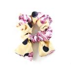 ヘアアクセサリーシュシュリボンヘア...