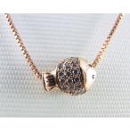 Yahoo! Yahoo!ショッピング(ヤフー ショッピング)ネックレス レディ−ス  魚 ラインストーン ピンクゴールド ギフト mimosa