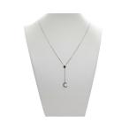 Yahoo! Yahoo!ショッピング(ヤフー ショッピング)Y字 ネックレス 星 月 レディース ギフト プレゼント デート 結婚式 シルバー925 mimosa