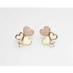 Yahoo! Yahoo!ショッピング(ヤフー ショッピング)ピアス レディース ハート フェイクパール ピンク ロマンティック ご褒美 バレンタイン 誕生日 お祝い mimosa