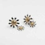 Yahoo! Yahoo!ショッピング(ヤフー ショッピング)ピアス レディース 花 フラワー ひまわり おしゃれ ゴールド シルバー ギフト mimosa